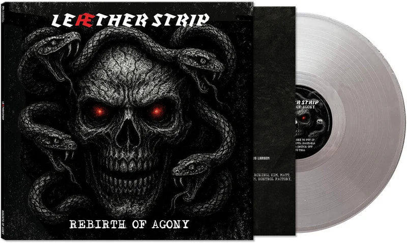 Leaether Strip - Rebirth Of Agony -  [Silver LP]