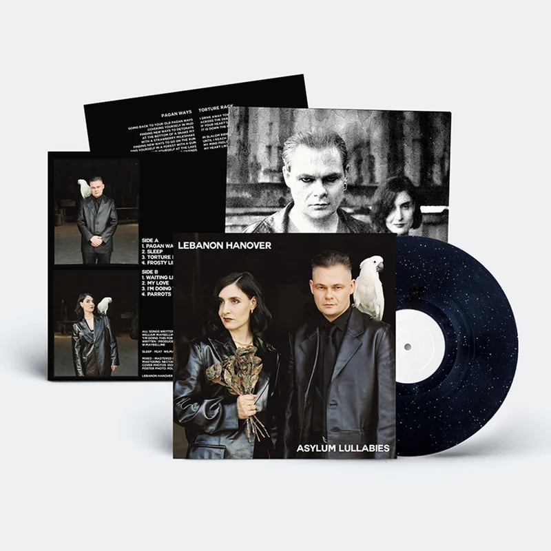 LEBANON HANOVER - Asylum Lullabies (Repress) - LP - 'Cosmic Black' Vinyl
