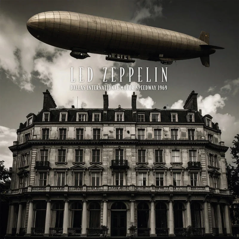 LED ZEPPELIN - Dallas International Motor Speedway 1969 (Broadcast Recording) - 2LP - Clear Vinyl