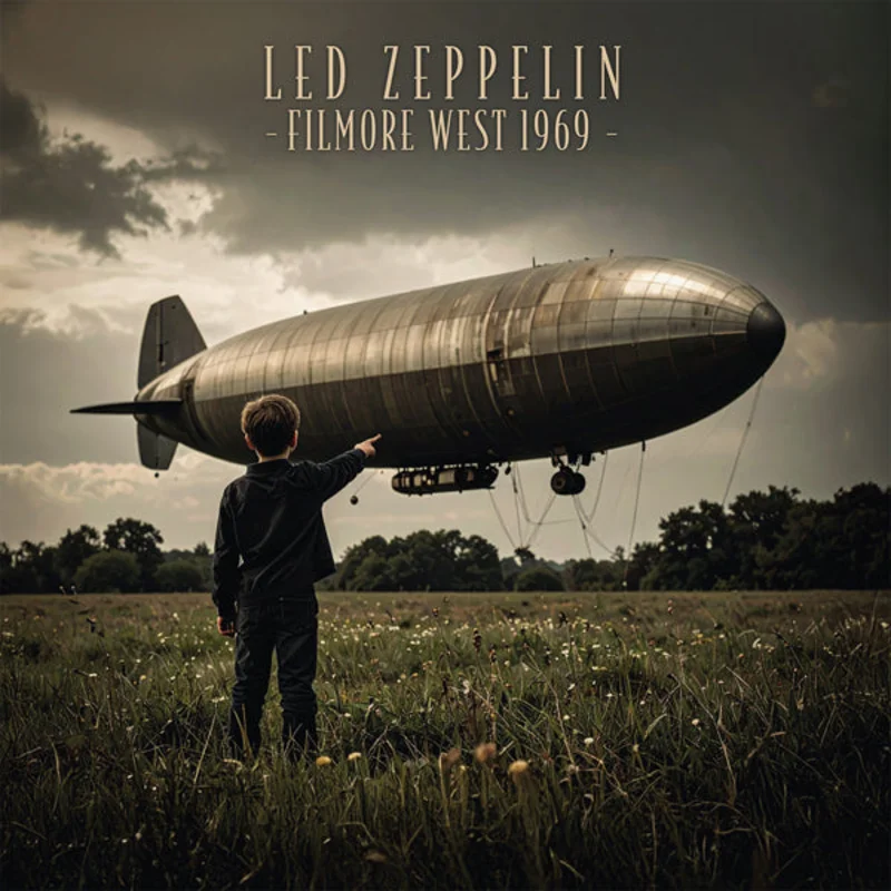 LED ZEPPELIN - Filmore West 1969 (Broadcast Recording) - LP - Clear Vinyl