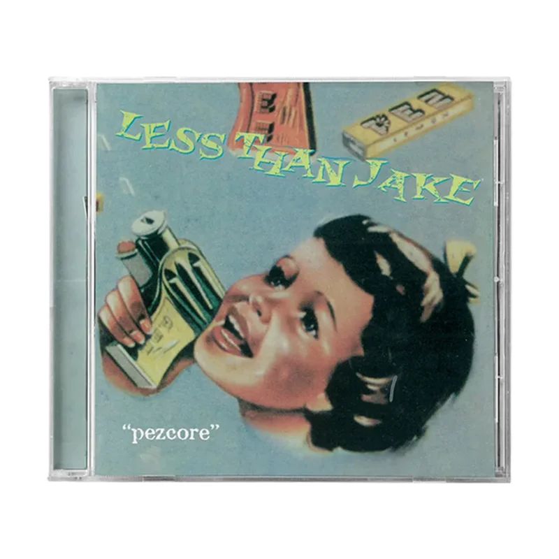 LESS THAN JAKE - Pezcore ("Forever Version" w/ Reimagined Artwork) - CD