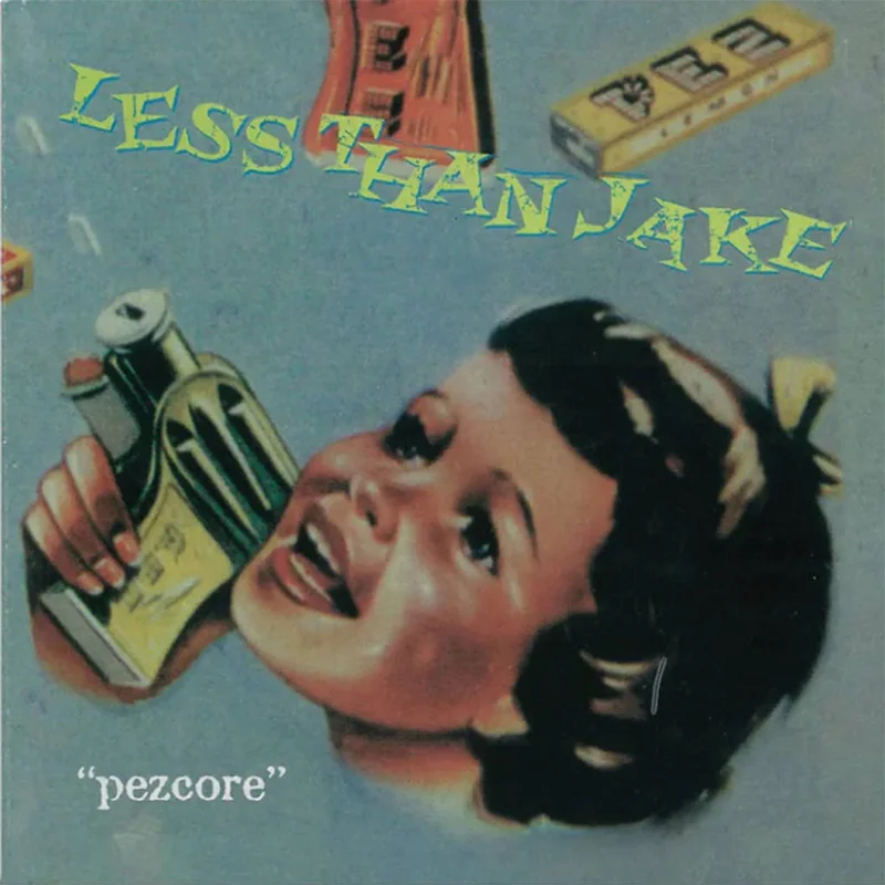 LESS THAN JAKE - Pezcore ("Forever Version" w/ Reimagined Artwork) - LP - Gatefold Vinyl