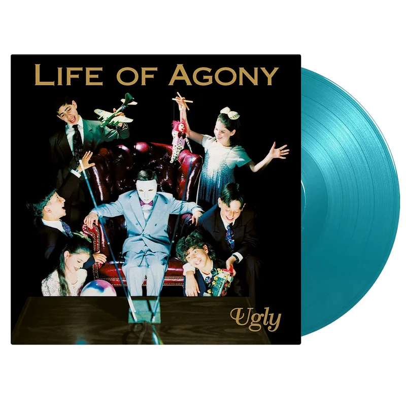 LIFE OF AGONY - Ugly (Reissue) - LP - 180 Turquoise Coloured Vinyl