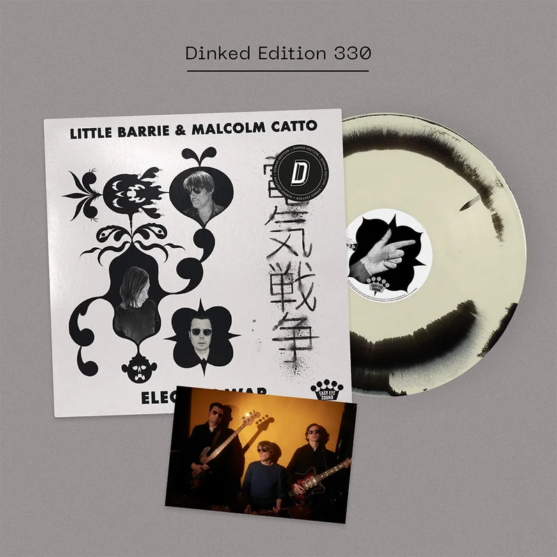 LITTLE BARRIE & MALCOLM CATTO - Electric War - LP - Vinyl - Dinked Edition #330