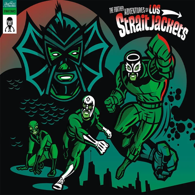 LOS STRAITJACKETS - The Further Adventures Of Los Straitjackets (Reissue) - LP - Green Vinyl [JUL 31]