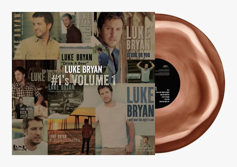 Luke Bryan - #1s Vol. 1 [Brown Swirl LP]