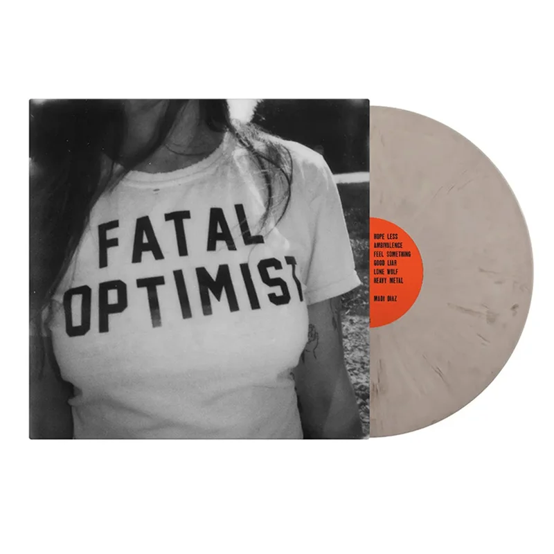 MADI DIAZ - Fatal Optimist (w/ lyric booklet) - LP - Ash Grey Colour Vinyl