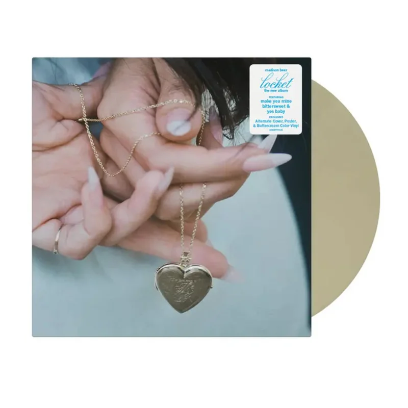 MADISON BEER - locket (w/ Alternate Sleeve) - LP - 'Buttercream' Colour Vinyl [JAN 16]