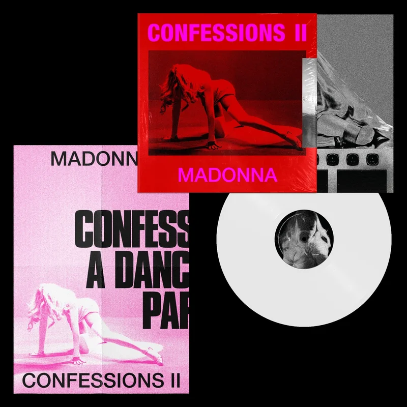 Madonna Confessions II  12 Track White vinyl RSD Stores Exclusive LP **PREORDER**