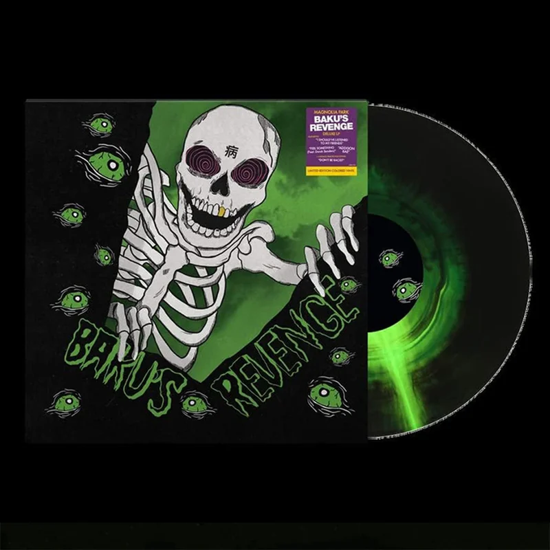 MAGNOLIA PARK - Baku's Revenge - LP - Neon Green & Black Vinyl