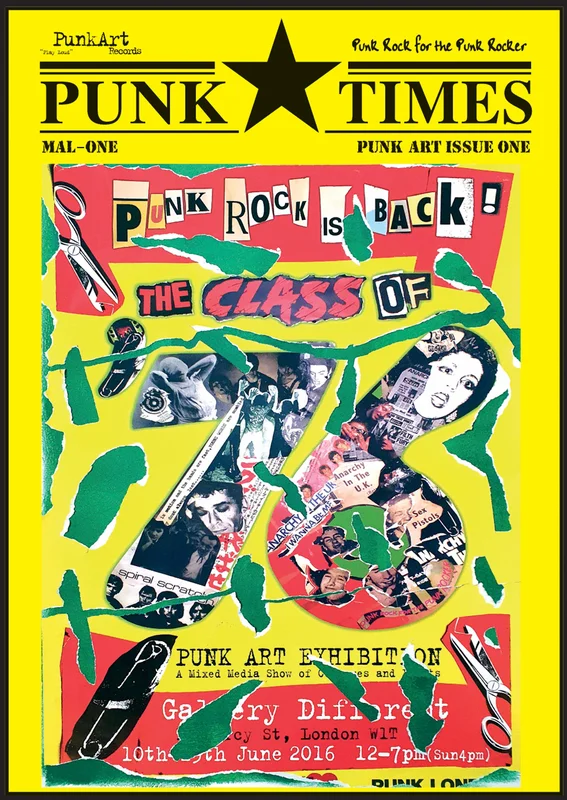 MAL-ONE - Punk Times Issue One - Magazine [FEB 13]