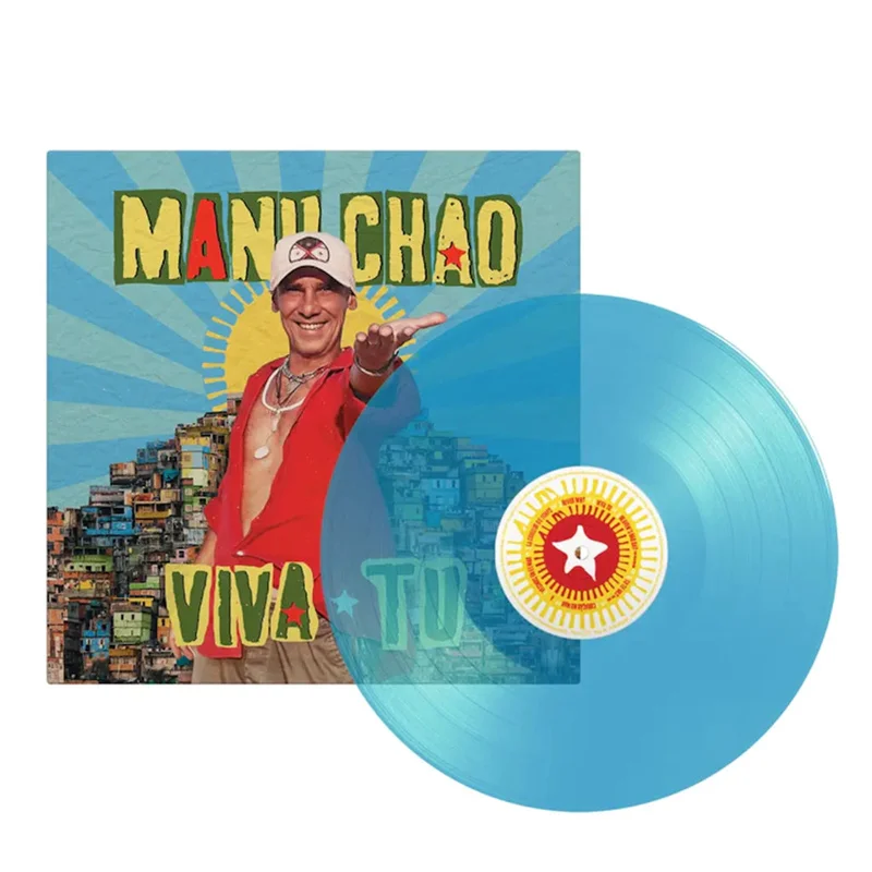 MANU CHAO - Viva Tu - LP - Gatefold Clear Blue Vinyl