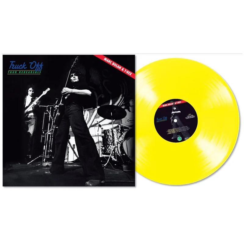 MARC BOLAN & T.REX - Truck Off Tour Rehearsals - LP - Yellow Vinyl