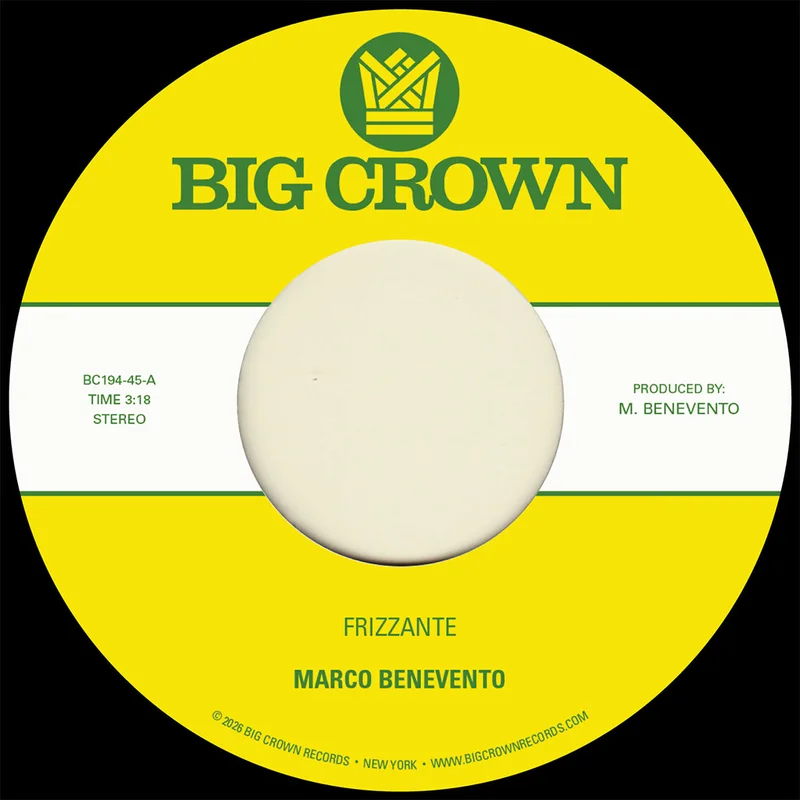 MARCO BENEVENTO - Frizzante / Turandot - 7'' - Vinyl [JAN 30]