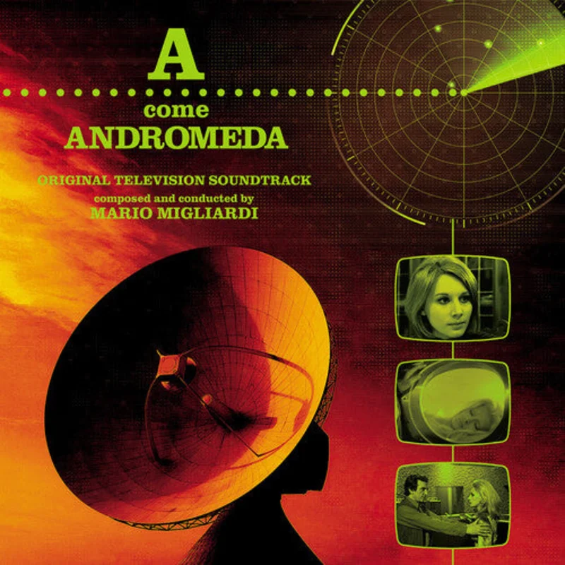 Mario Migliardi - Come Andromeda (Original Soundtrack) - Limited Clear Acid Green Colored Vinyl [Import]