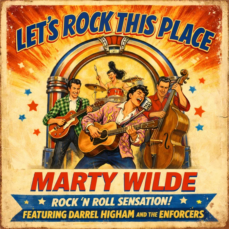 MARTY WILDE - Let's Rock This Place - CD