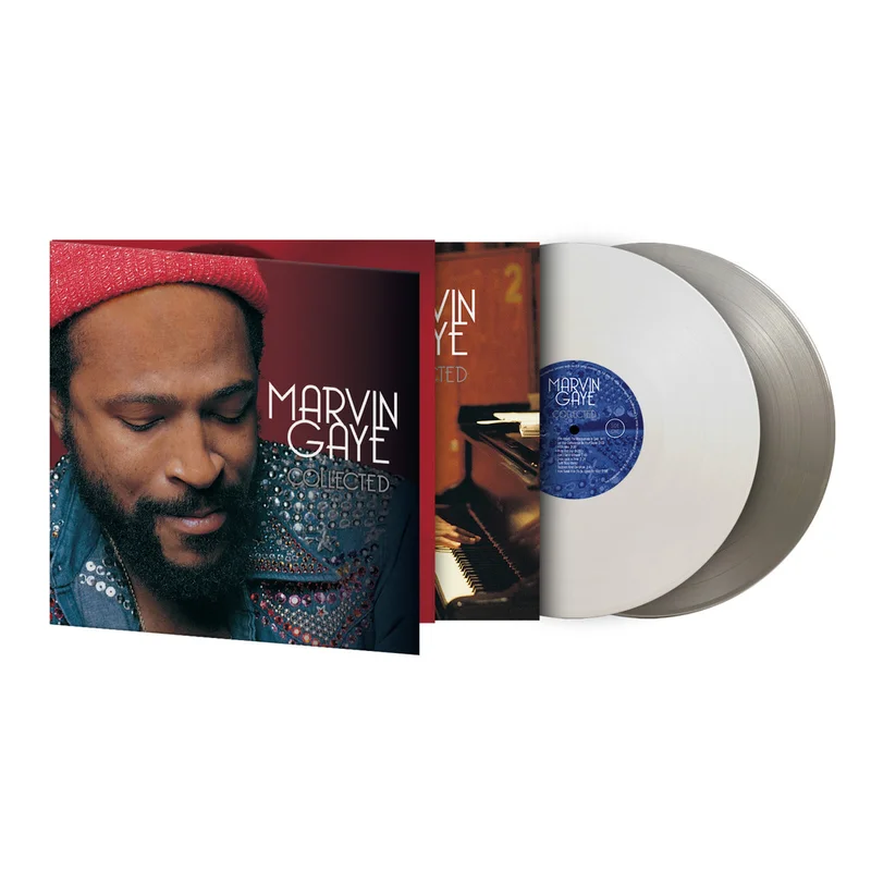 Marvin Gaye - Collected WHITE & SILVER 2LP (Vinyl LP) PRE-ORDER