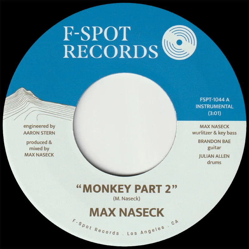 MAX NASECK - Monkey Part 2 b/w Lully - 7'' - Vinyl [FEB 27]