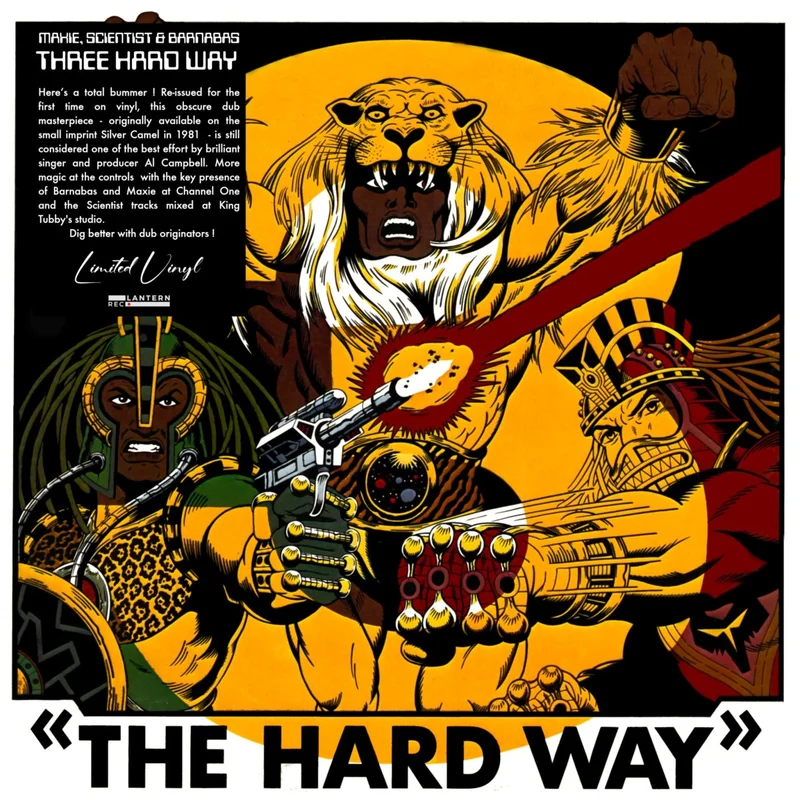MAXIE & SCIENTIST & BARNA - Three The Hard Way (Reissue) - LP - Vinyl