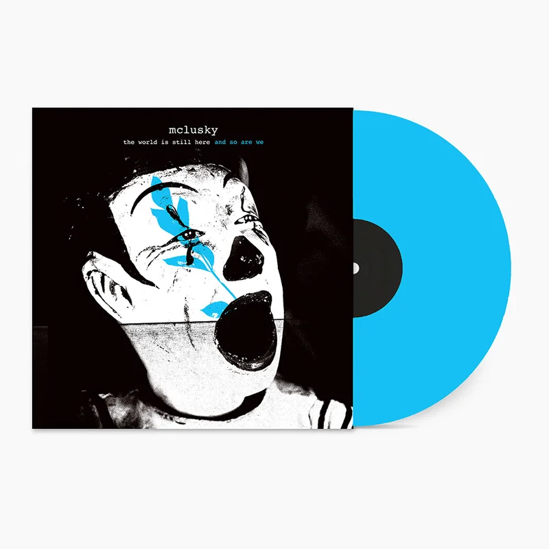 mclusky - the world is still here and so are we - LP - Blue Vinyl