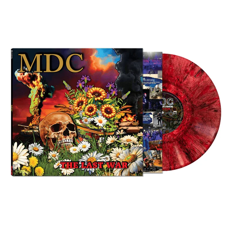 MDC - The Last War - LP - Red Marble Vinyl