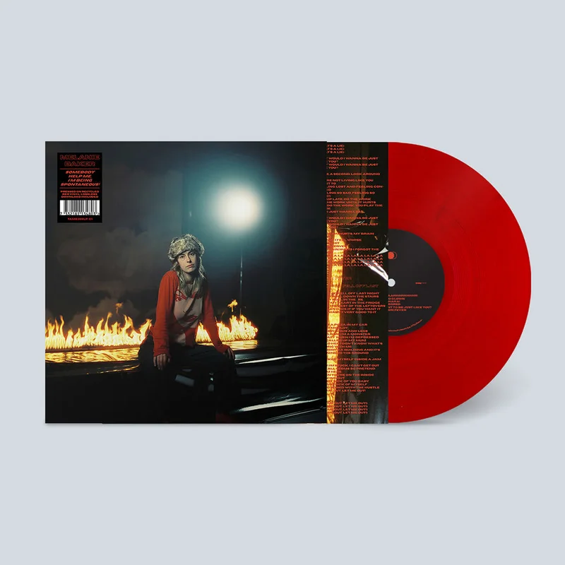 MELANIE BAKER - Somebody Help Me, Im Being Spontaneous! - LP - Red Marble Vinyl [APR 10]