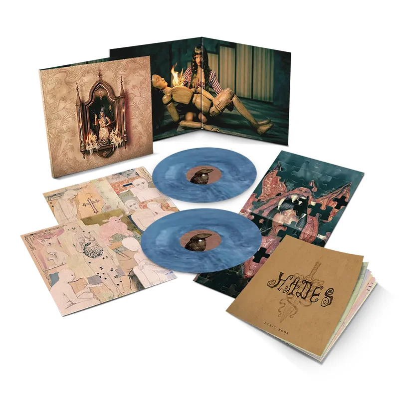 MELANIE MARTINEZ - Hades (w/ Poster & 20-page booklet) [U.S.] - 2LP - 'Aqua Blue' Coloured Vinyl [MAR 27]
