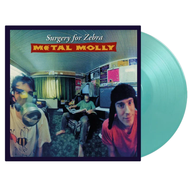 METAL MOLLY - Surgery For Zebra - LP - 180g Turquoise Vinyl [MAY 29]