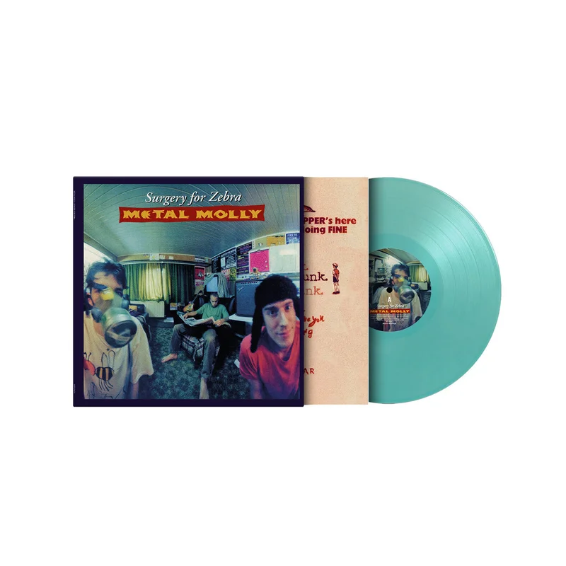 Metal Molly - Surgery For Zebra TURQUOISE COLOURED VINYL (Vinyl LP) PRE-ORDER