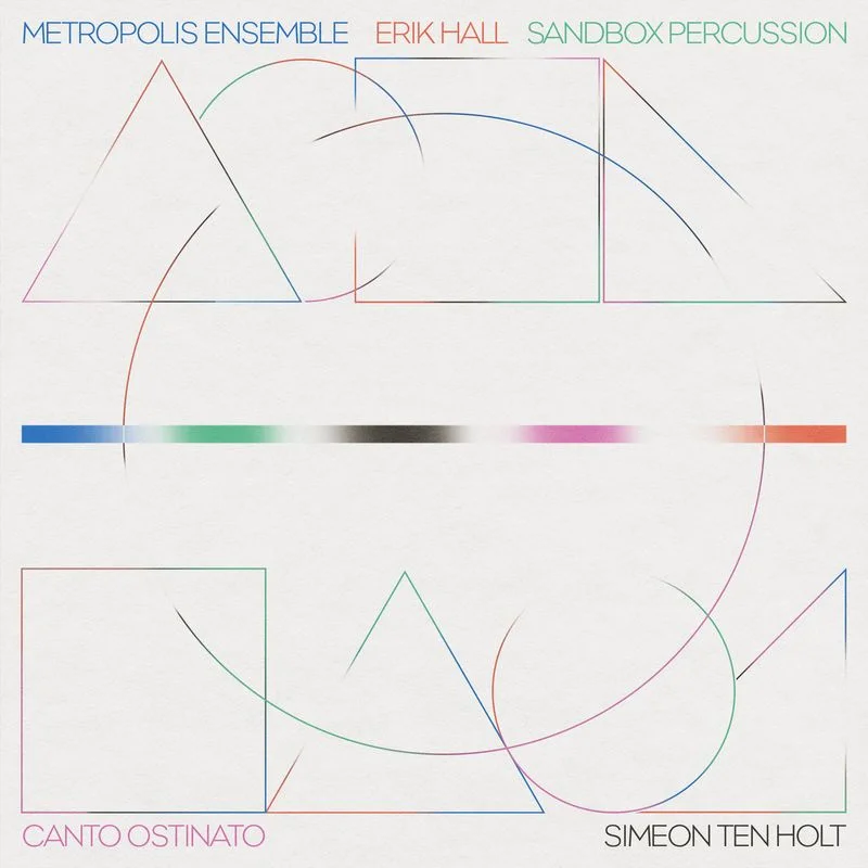 METROPOLIS ENSEMBLE, ERIK HALL, SANDBOX PERCUSSION - Canto Ostinato - LP - Vinyl [APR 3]