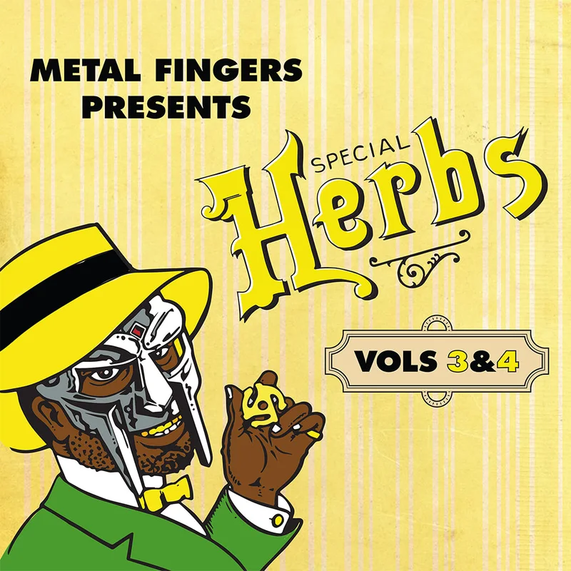 MF DOOM - Metal Fingers Presents: Special Herbs Vol. 3 & 4 (Repress) - MC - Cassette Tape [SEP 5]