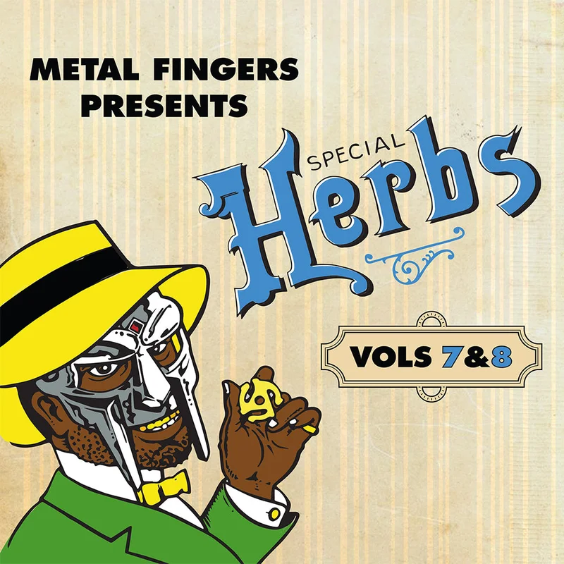 MF DOOM - Metal Fingers Presents: Special Herbs Vol. 7 & 8 (Repress) - MC - Cassette Tape [SEP 5]
