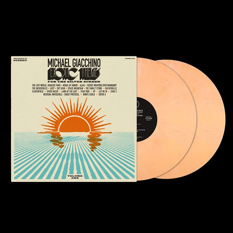 MICHAEL GIACCHINO - Exotic Themes From The Silver Screen - Volume One - 2LP - Tropical Cocktail Colour Vinyl