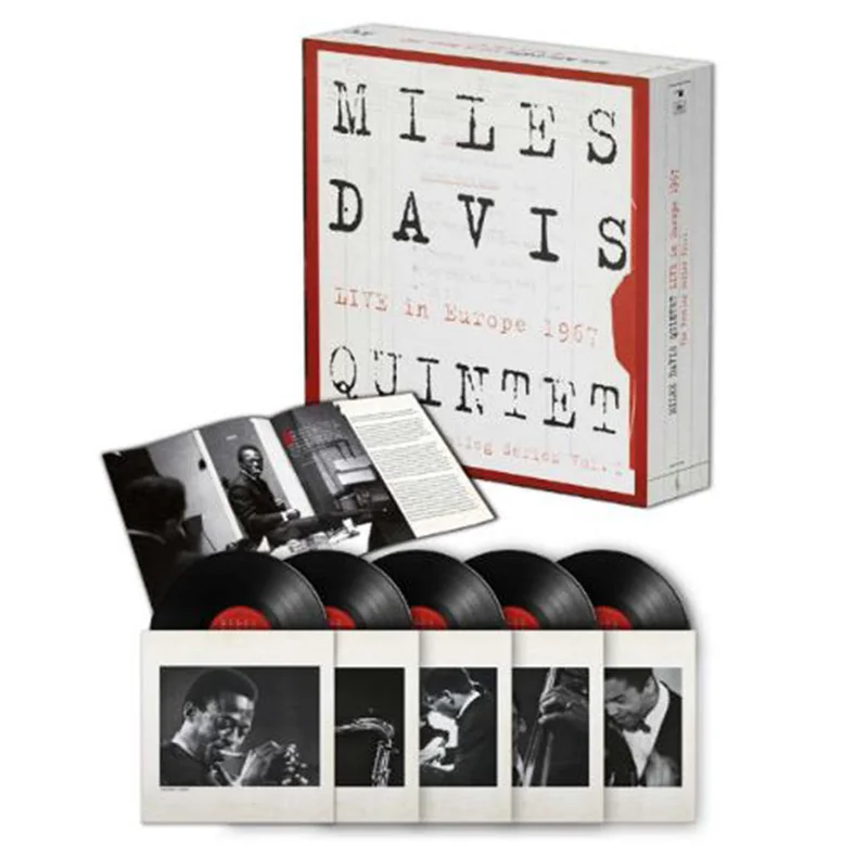 MILES DAVIS QUINTET - Live In Europe 1967 - The Bootleg Series Vol. 1 (Reissue) - 5LP - Deluxe 180g Vinyl Box Set [AUG 23]