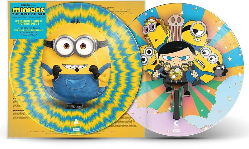 Minions [Movie] - Minions: The Rise Of Gru [Picture Disc 2LP]