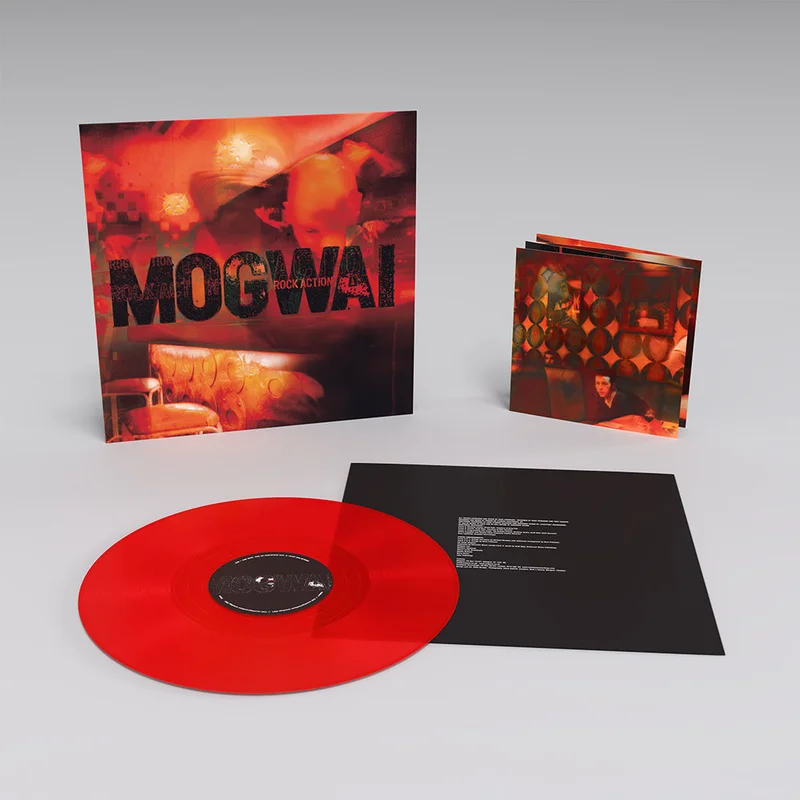 MOGWAI - Rock Action (2023 Reissue) - LP - Transparent Red Vinyl