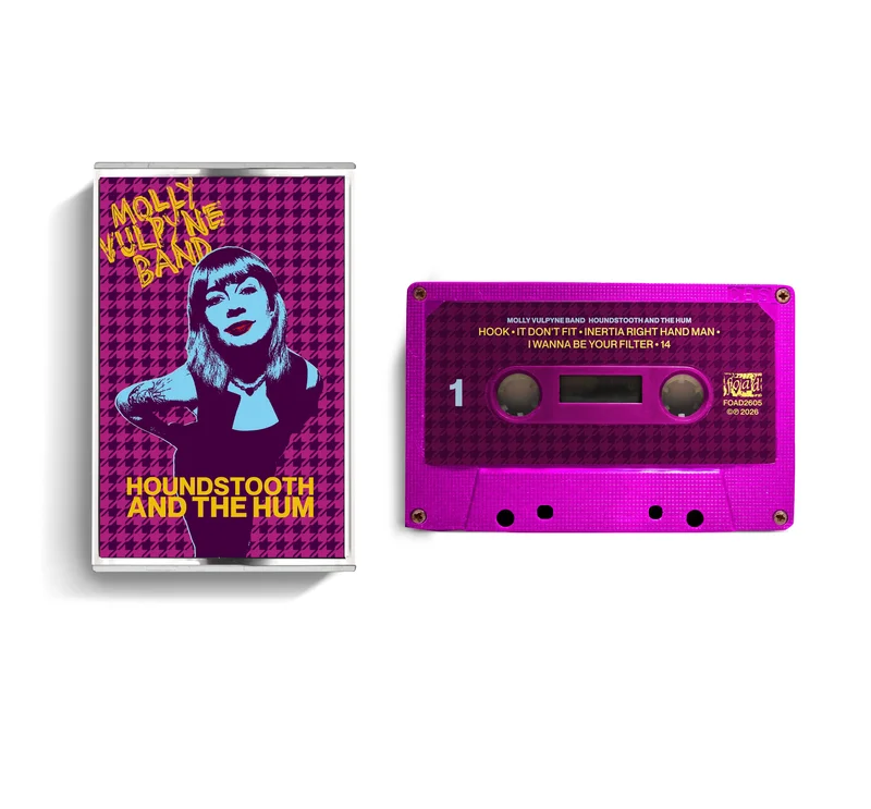 MOLLY VULPYNE BAND - Houndstooth and the Hum - Cassette Tape [FEB 27]