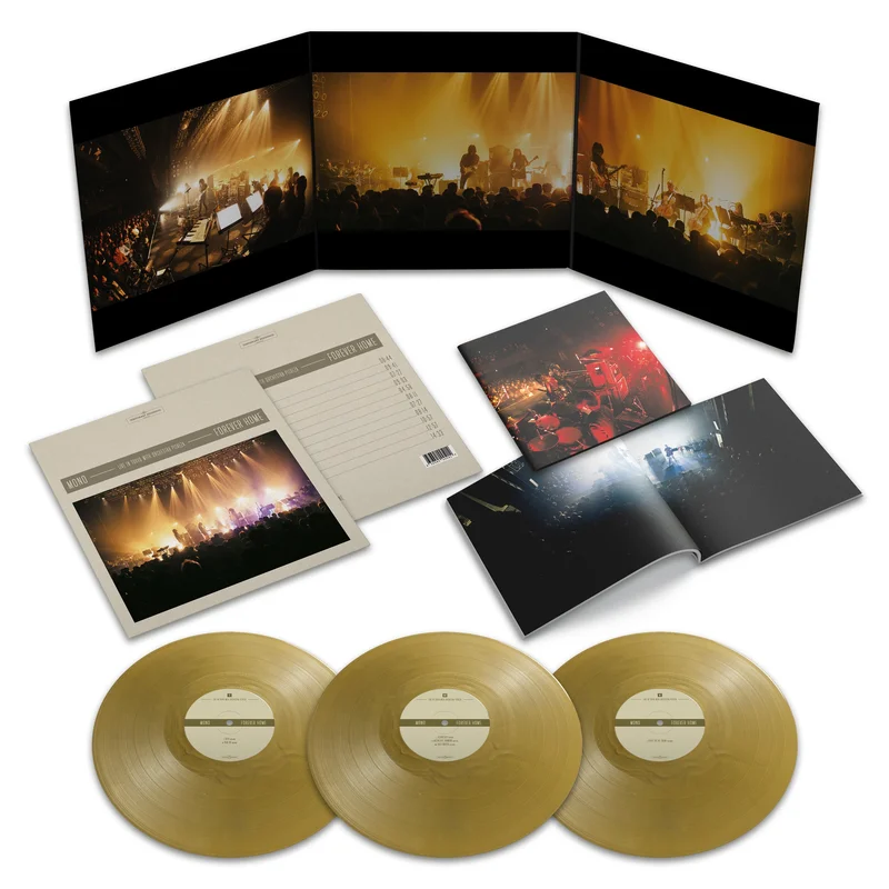 MONO - Forever Home: Live in Japan with Orchestra PITREZA - 3LP - Indies Metallic Gold Vinyl