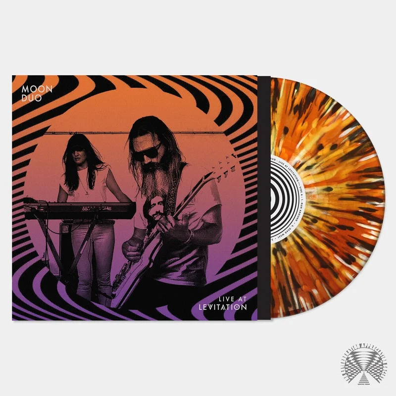 Moon Duo - Live At Levitation [Indie Exclusive Limited Edition Orange Crush w/ Heavy Bone & Black Splatter LP]