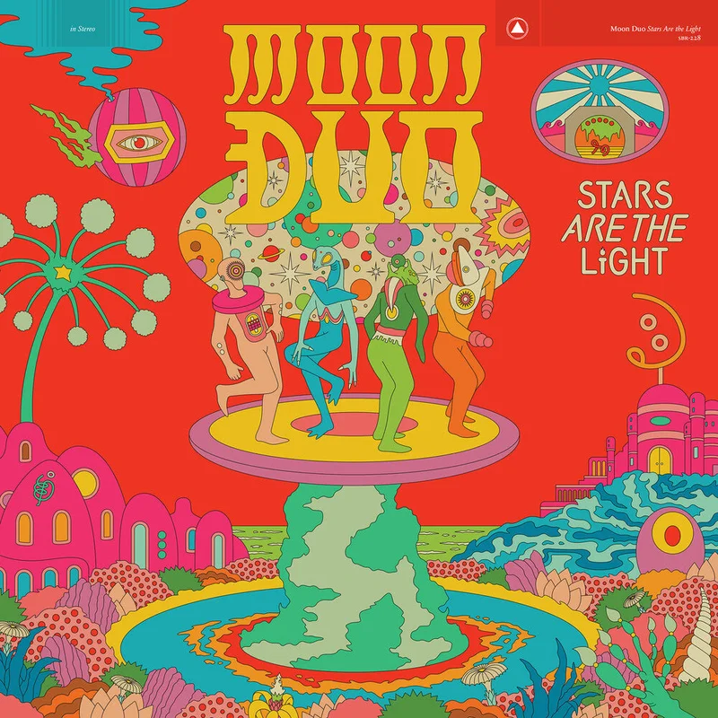 Moon Duo - Stars Are The Light (Neon Pink) [Colored Vinyl] (Pnk)