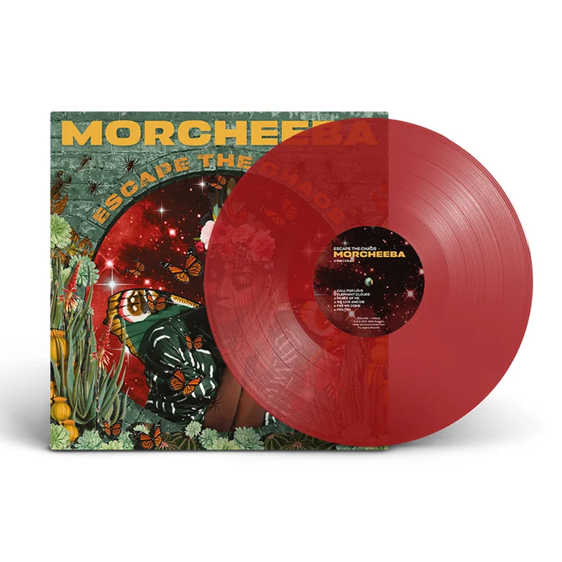 MORCHEEBA - Escape The Chaos - LP - Transparent Red Vinyl