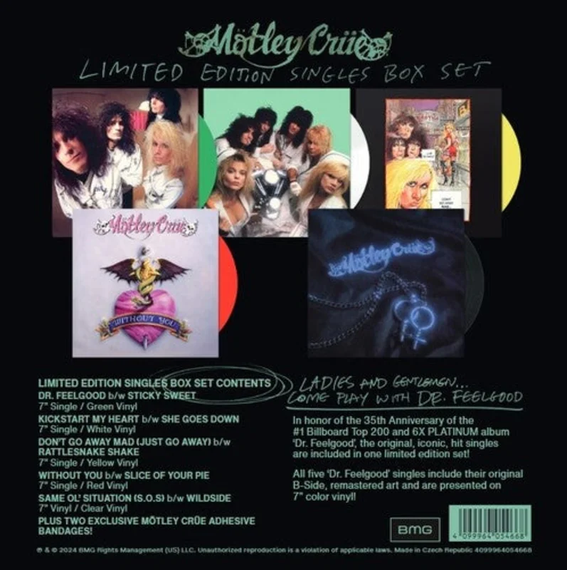 Motley Crue - Dr. Feelgood (The Singles Box Set) [BFRSD2024]