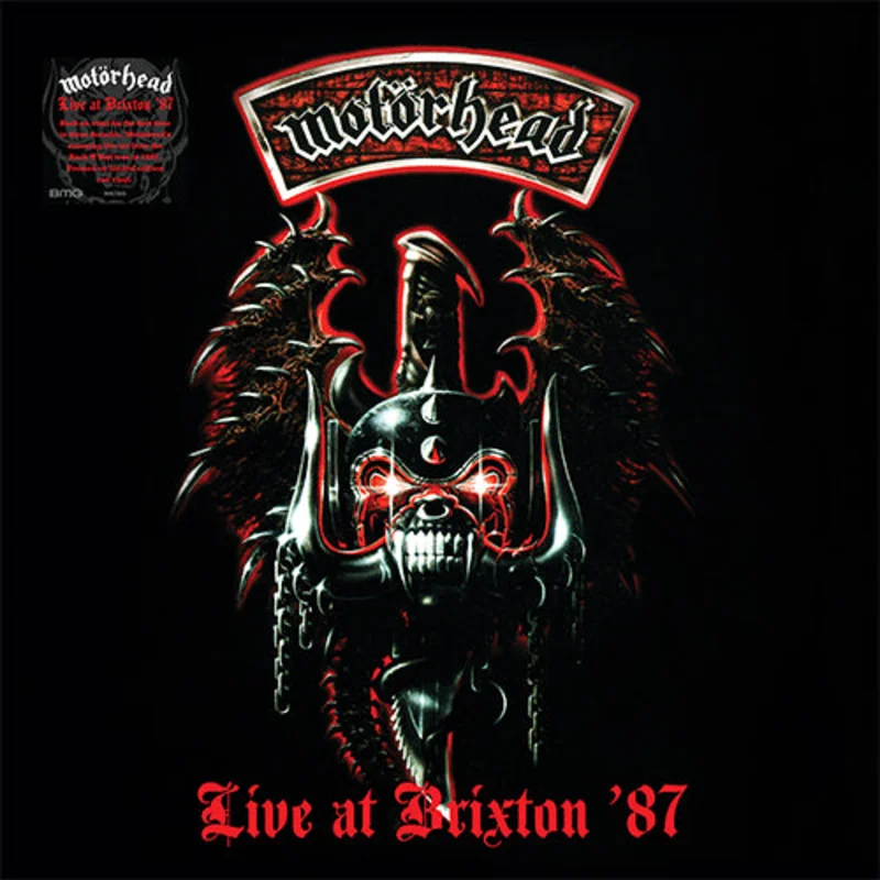 Motrhead - Live at Brixton '87 - 1LP - Exclusive Red vinyl  [RSD Black Friday 2025]