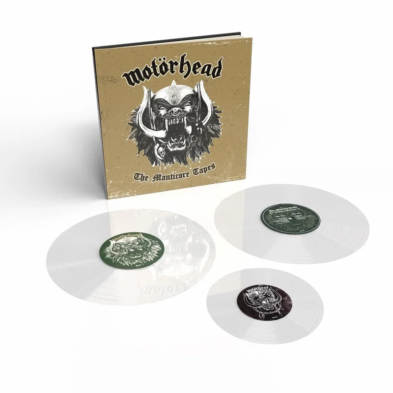 Motrhead - Manticore Tapes [Deluxe Bookpack] [Clear Vinyl] [Deluxe]