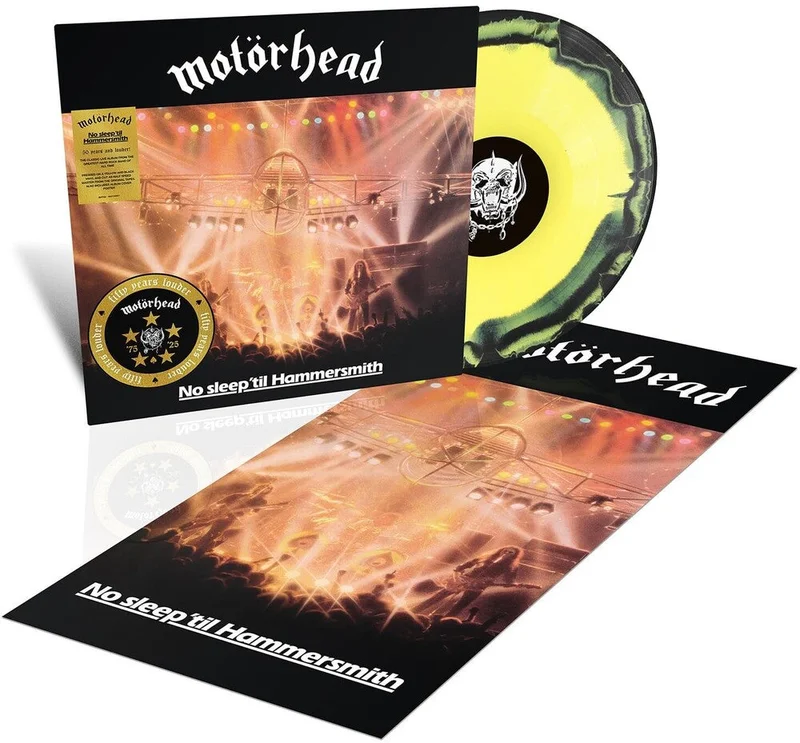 Motrhead - No Sleep 'til Hammersmith (Blk) [Colored Vinyl] (Ylw)