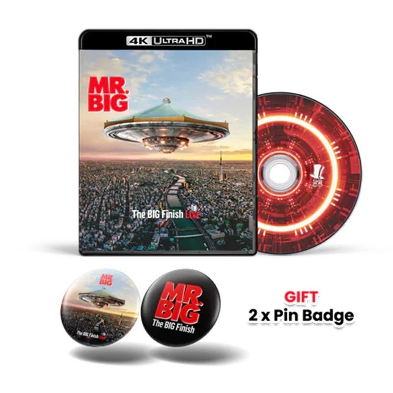 MR. BIG - The BIG Finish Live - 4K Ultra HD Blu-ray