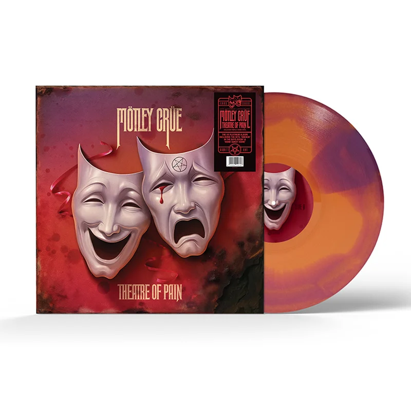 MTLEY CRE - Theatre Of Pain (40th Anniversary) - LP - 'Purple Crush' Colour Vinyl