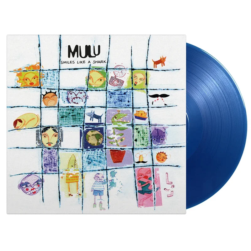 MULU - Smiles Like A Shark (Reissue) - LP - 180g Translucent Blue Vinyl
