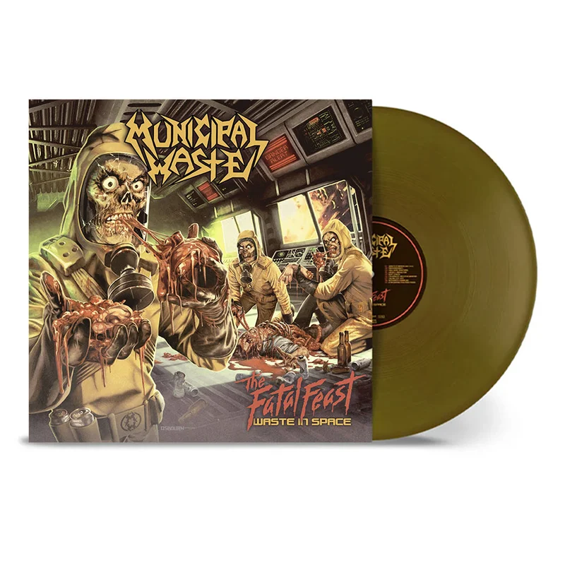 MUNICIPAL WASTE - The Fatal Feast (Repress) - LP - Green Vinyl