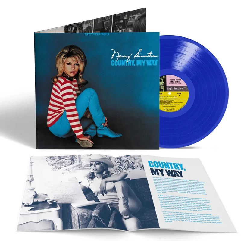 NANCY SINATRA - Country, My Way - LP - Blue Vinyl [RSD Black Friday 2024]